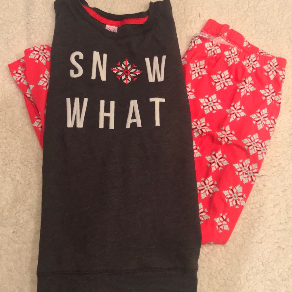 Sonoma pajamas SNOW WHAT size Large